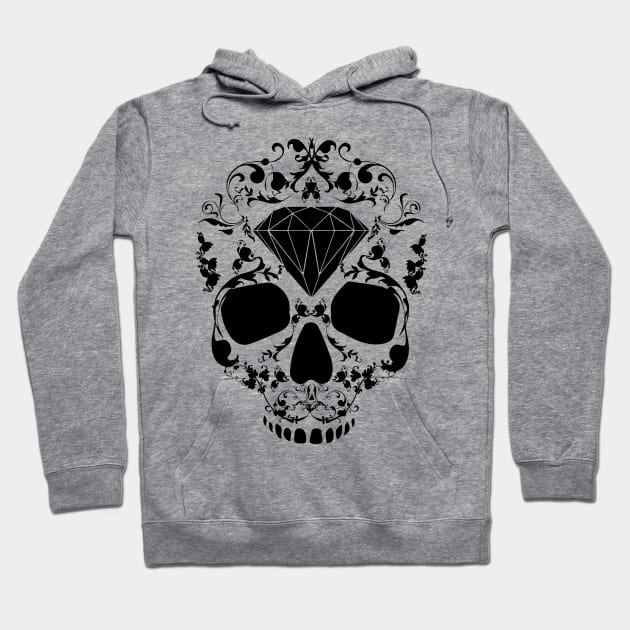 Cool skull head hoodie clearance
